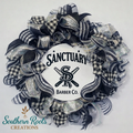 Custom Small Business Logo Wreath