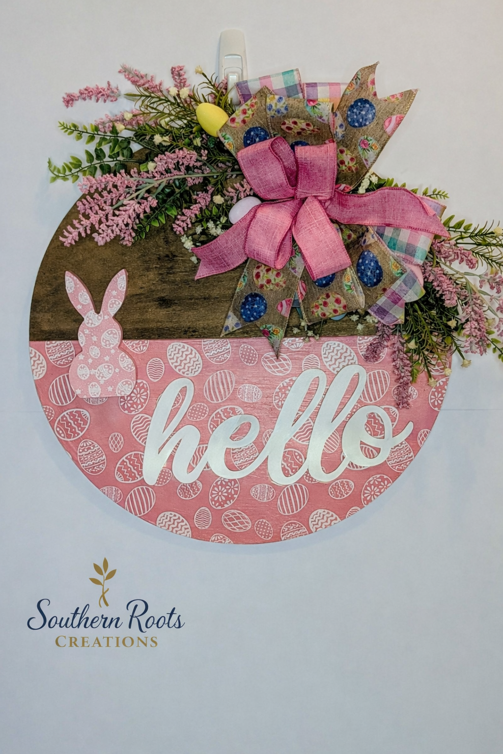 Easter Bunny “Hello” Door Hanger